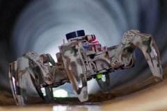 00后团队取他们的“探伤专家”机械人